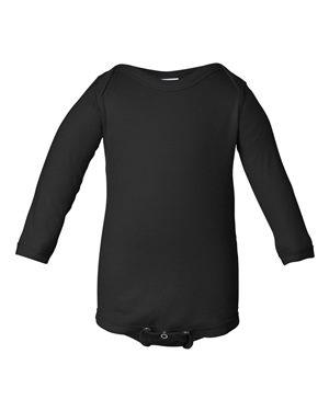 Infant Long Sleeve Baby Rib Bodysuit