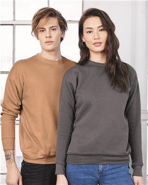 Unisex Sponge Fleece Drop Shoulder Sweatshirt