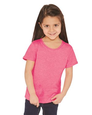 Girls’ Princess CVC Short Sleeve Crew