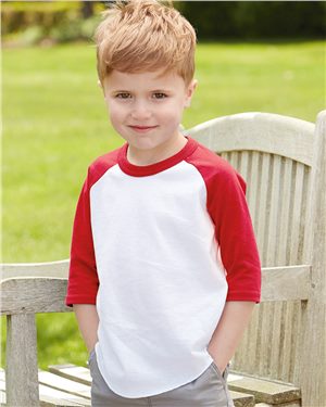 Toddler Three-Quarter Sleeve Baseball Jersey Avila dream