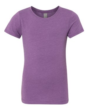 Girls’ Princess CVC Short Sleeve Crew