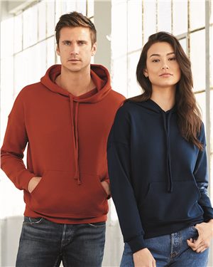 Unisex Sponge Fleece Drop Shoulder Hoodie