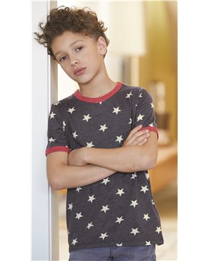 Youth Vintage Jersey Keeper Ringer Tee