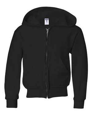 NuBlend® Youth Full-Zip Hooded Sweatshirt